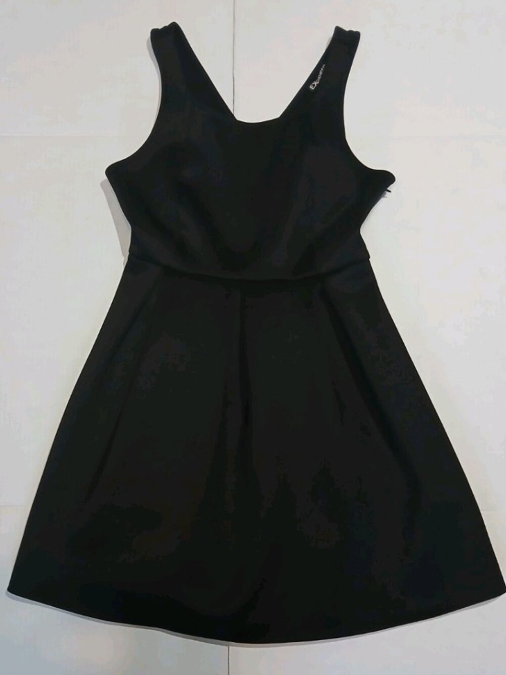 Express Women's Sleeveless Flared Dress Size 6, Black (#88)